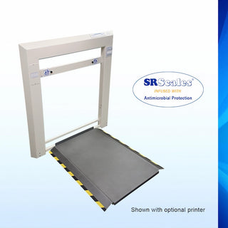 Srscales SR7000i Bariatric Wheelchair Wall Mount Scale (40” x 24”)