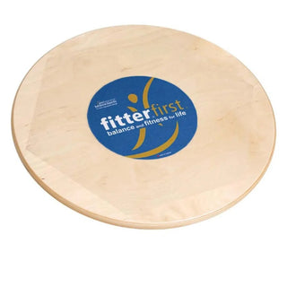 Fitterfirst Professional 20 inch Balance Board with tri-level sphere for progressive balance stability and coordination training