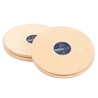 Fitterfirst Rotational Discs pair for rotational stability balance mobility and range of motion training