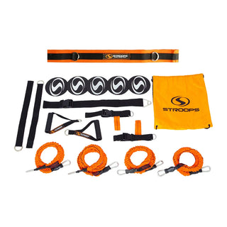 Stroops VITL portable resistance training kit with Slastix bands and training accessories