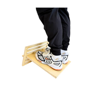 Stroops adjustable Baltic Birch Slant Board with anti-slip surface for ankle mobility squat depth and calf stretching