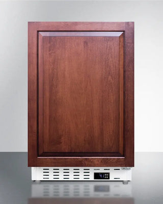 Wooden Summit ALR46WIF 21" Wide Built-In All-Refrigerator door with digital display on a gray background