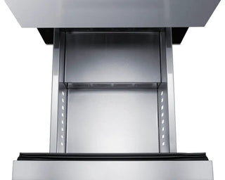 Summit ASDR1524 15" Wide 2-Drawer All-Refrigerator drawer on a white background