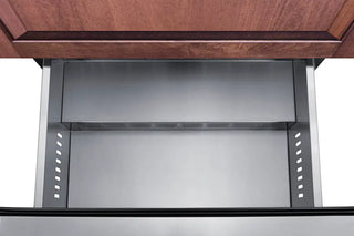 Wooden Summit ASDR2414PNR 24" Wide 2-Drawer All-Refrigerator on a white background