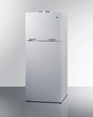 White Summit BKRF151W 28" Wide Top-Mount Refrigerator-Freezer on a white background