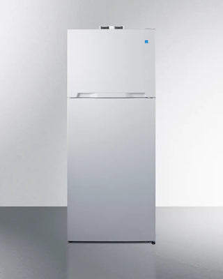 Summit BKRF151W 28" Wide Top-Mount Refrigerator-Freezer on a white background