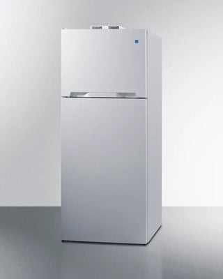 White Summit BKRF151WLHD 28" Wide Top-Mount Refrigerator-Freezer on a white background