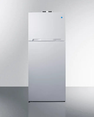 Summit BKRF151WLHD 28" Wide Top-Mount Refrigerator-Freezer on a white background