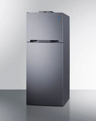 Summit BKRF15SSLHD 28" Wide Top-Mount Refrigerator-Freezer on a white background