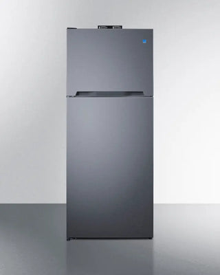 Summit BKRF15SSLHD 28" Wide Top-Mount Refrigerator-Freezer on a white background