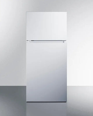 Summit FF18WLHD 30" Wide Top Mount Refrigerator-Freezer on a gray background