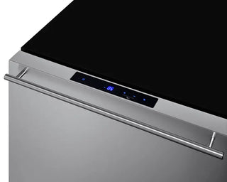 Summit ADFD243 24" Wide 2-Drawer All-Freezer, ADA Compliant, 3.71 cu.ft.(Panels Not Included)