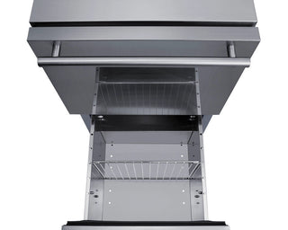 Summit ADRD18OS 18`` Wide Outdoor 2-Drawer All-Refrigerator, ADA Compliant, 3.4 cu.ft. (Panels not Included)