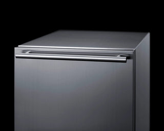 Summit ADRD18OS 18`` Wide Outdoor 2-Drawer All-Refrigerator, ADA Compliant, 3.4 cu.ft. (Panels not Included)