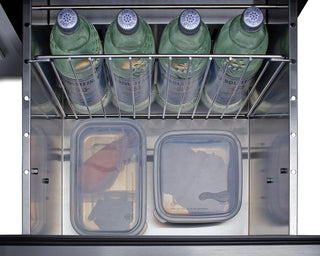 Summit ADRWC36 36" Wide Combination Drink Cellar and 2-Drawer Refrigerator, ADA Compliant