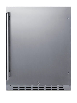 Summit AL55OSCSS 24`` Wide Outdoor All-Refrigerator, ADA Compliant, 4.2 cu.ft