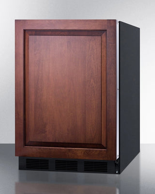 Summit AL752BKBIIF 24" Wide Built-In All-Refrigerator, ADA Compliant (Panel Not Included), 5.5 cu.ft.