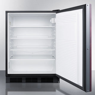 Summit AL752BKBIIF 24" Wide Built-In All-Refrigerator, ADA Compliant (Panel Not Included), 5.5 cu.ft.