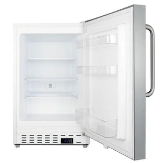 Summit ALFZ36CSS 21`` Wide Built-In All-Freezer, ADA Compliant, Stainless Steel, 2.68 cu.ft.