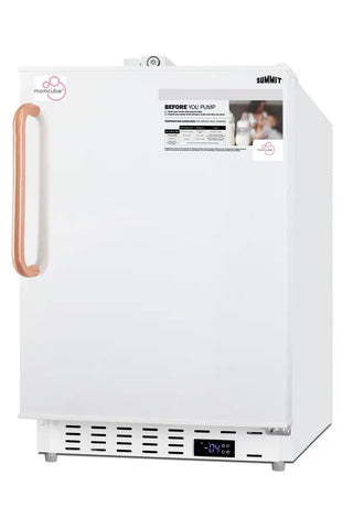 Summit ALFZ36LMCTBC 20`` MOMCUBE Built-In All-Freezer, Breast Milk Freezer 2.68 cu.ft., -13 to 5°F