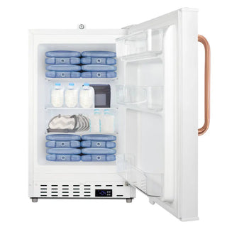 Summit ALFZ36LMCTBC 20`` MOMCUBE Built-In All-Freezer, Breast Milk Freezer 2.68 cu.ft., -13 to 5°F