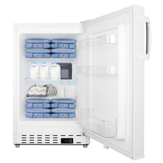 Summit ALFZ36MC 20`` Wide MOMCUBE ADA Compliant Built-In All-Freezer, 2.68 cu.ft., Manual Defrost