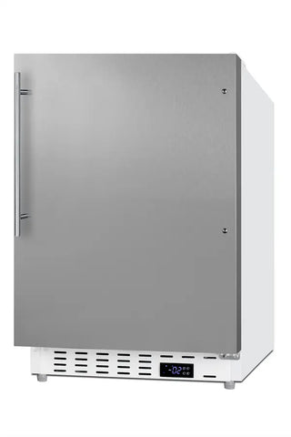 Summit ALFZ36SSHV 21`` Wide Built-In All-Freezer, ADA Compliant, Stainless Steel Door, 2.68 cu.ft. 