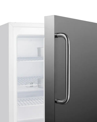 Summit ALFZ36SSTB 21`` Wide Built-In All-Freezer, ADA Compliant, Stainless Steel Door, 2.68 cu.ft.
