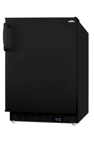 Summit ALFZ37B 20" Wide Built-In All-Freezer, ADA Compliant, Black, 2.68 cu.ft.