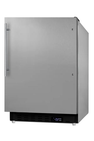 Summit ALFZ37BCSSHV 21" Wide Built-In All-Freezer, ADA Compliant, Stainless Steel, 2.68 cu.ft.