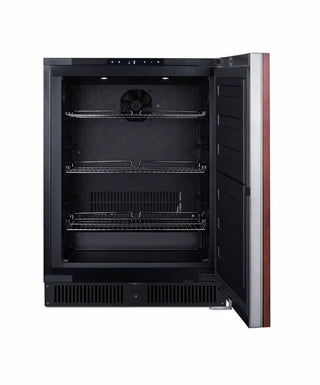 Summit ALFZ53IF 24`` Wide Built-In All-Freezer, ADA Compliant, Panel-Ready Door, 3.7 cu.ft. 