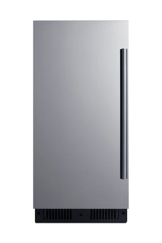 Summit ALR15BSSLHD 15" Wide Built-In All-Refrigerator, ADA Compliant, 2.54 cu.ft.