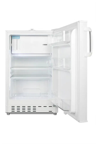Summit ALRF48 20" Wide Built-In Refrigerator-Freezer, ADA Compliant, Manual Defrost, 2.68 cu.ft.