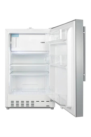 Summit ALRF48CSSHV 21" Wide Built-In Refrigerator-Freezer, ADA Compliant, 2.68 cu.ft. 