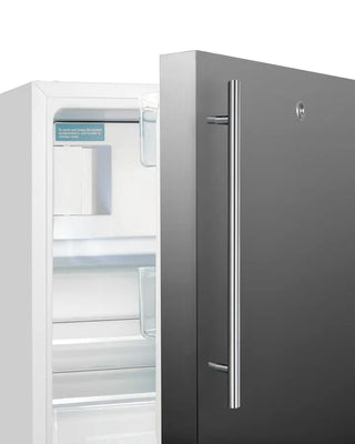 Summit ALRF48SSHV 21`` Wide Built-In Refrigerator-Freezer, ADA Compliant, 2.68 cu.ft. 