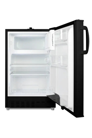 Summit ALRF49B 20" Wide Built-In Refrigerator-Freezer, ADA Compliant, 2.68 cu.ft. 