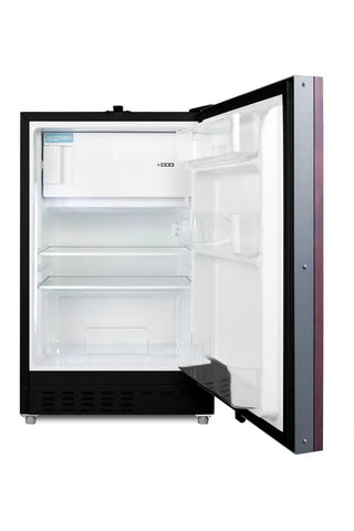Summit ALRF49BIF 24" Wide Built-In Refrigerator-Freezer ADA Compliant (Panel Not Included), 2.68 cu.ft.