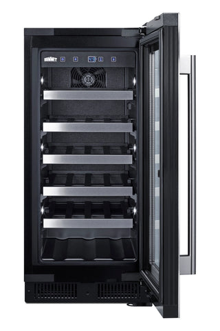 Summit ALWC15CSS 15" Wide Built-In Beverage Center, ADA Compliant, Stainless Steel Cabinet, 2.2 cu.ft.