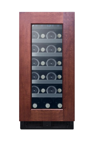 Summit ALWC15PNR 15`` Wide Built-In Beverage Center, ADA Compliant, Panel Ready, 23 Bottle Capacity, 2.2 cu.ft.