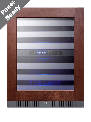 Summit ALWC532PNRLHD 24" Wide Built-In Dual Zone Beverage Center, ADA Compliant, Panel-Ready (46 Bottle Capacity)