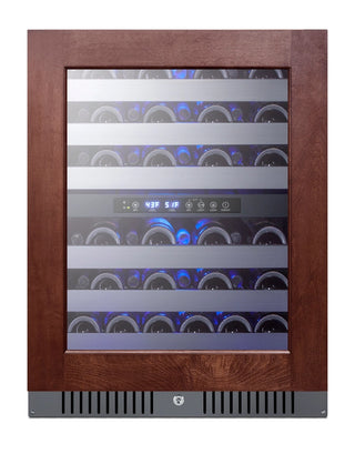 Summit ALWC532PNRLHD 24" Wide Built-In Dual Zone Beverage Center, ADA Compliant, Panel-Ready (46 Bottle Capacity)