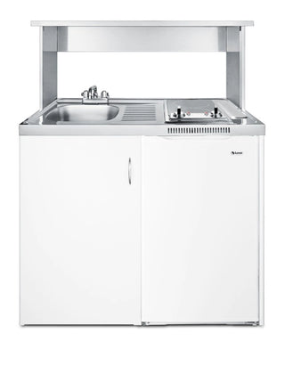 Summit APSS39 39" Wide Stainless Steel Kitchenette Appliance Station Shelf