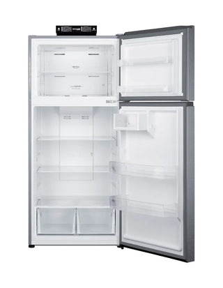 Summit BKRF18SS2 30" Wide 18 cu.ft. Break Room Refrigerator-Freezer