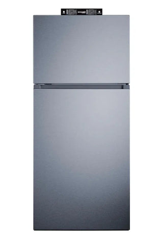 Summit BKRF18SS2LHD 30" Wide 18 cu.ft. Break Room Refrigerator-Freezer Left Hand Door