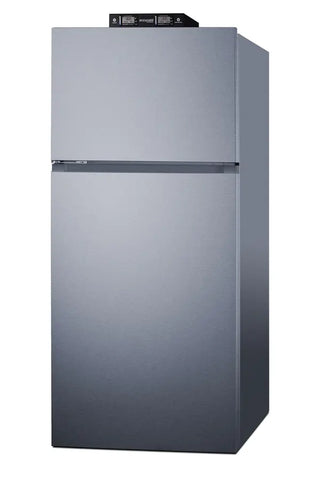 Summit BKRF18SS2LHD 30" Wide 18 cu.ft. Break Room Refrigerator-Freezer Left Hand Door