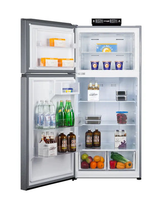 Summit BKRF18SS2LHD 30" Wide 18 cu.ft. Break Room Refrigerator-Freezer Left Hand Door