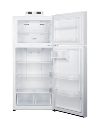 Summit BKRF18W2 30" Wide 18 cu.ft. Break Room Refrigerator-Freezer