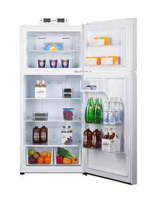 Summit BKRF18W2 30" Wide 18 cu.ft. Break Room Refrigerator-Freezer