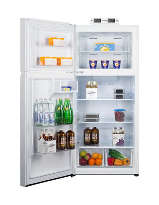 Summit BKRF18W2LHD 30" Wide 18 cu.ft. Break Room Refrigerator-Freezer