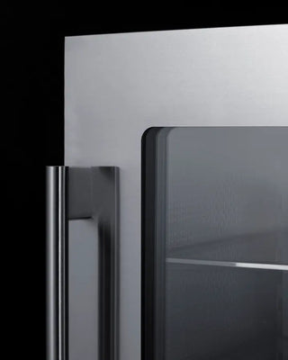 Summit CL24BV1CSS 24" Wide Built-In Beverage Center, Built-in Undercounter Design, 4.73 cu.ft.